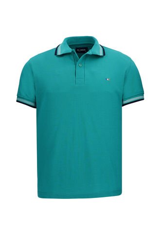Camiseta Tipo Polo Bordada Para Hombre Jade Hamer Hamer