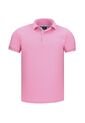 Camiseta Tipo Polo Basica Para Hombre Rosada Hamer de Hamer