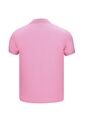 Camiseta Tipo Polo Basica Para Hombre Rosada Hamer de Hamer