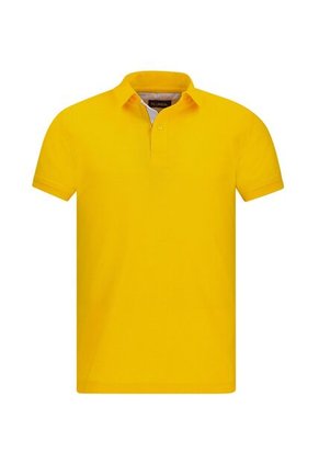 Camiseta Tipo Polo Basica Para Hombre Amarilla Hamer