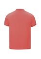Camiseta Tipo Polo Basica Para Hombre Coral Hamer de Hamer