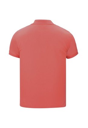 Camiseta Tipo Polo Basica Para Hombre Coral Hamer