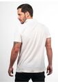 Camiseta Tipo Polo Con Bolsillo Para Hombre Marfil Hamer de Hamer