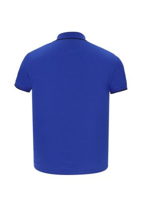 Camiseta Tipo Polo Con Bolsillo Para Hombre Azul Rey Hamer