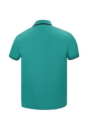 Camiseta Tipo Polo Con Bolsillo Para Hambre Verde Jade Hamer