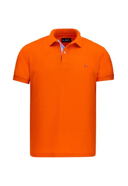 Arriba 30+ imagen camisa tipo polo naranja