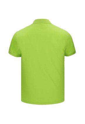 Camiseta Tipo Polo Verde Limon Para Hombre Hamer