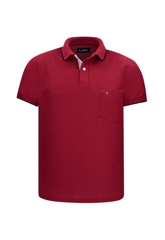 Camiseta Tipo Polo Para Hombre Con Bolsillo Hamer Hamer