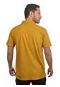 Camiseta Tipo Polo Mostaza Hamer Con Bolsillo de Hamer