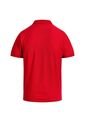 Camiseta Tipo Polo Basica Para Hombre Roja Hamer de Hamer