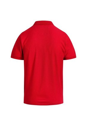 Camiseta Tipo Polo Basica Para Hombre Roja Hamer