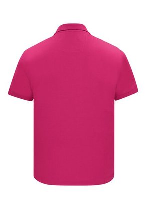 Camiseta Tipo Polo Basica Fucsia Claro Para Hombre Hamer
