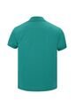Camiseta Tipo Polo Basica Para Hombre Verde Jade Hamer de Hamer