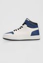 Tenis Lifestyle Blanco-Azul-Negro HANG TEN de HANG TEN