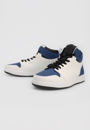Tenis Lifestyle Blanco-Azul-Negro HANG TEN