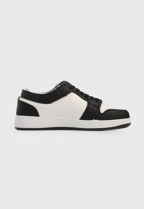 Tenis Lifestyle Blanco-Negro HANG TEN