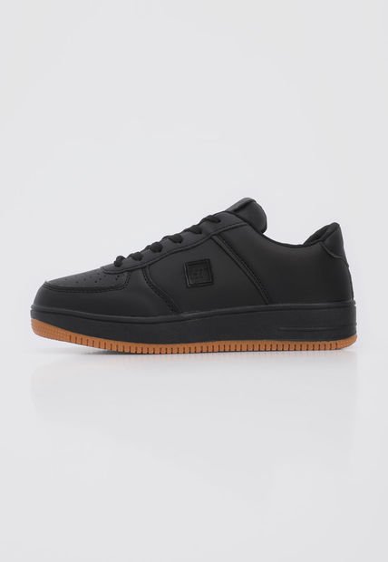 Tenis Lifestyle Negro-Café HANG TEN