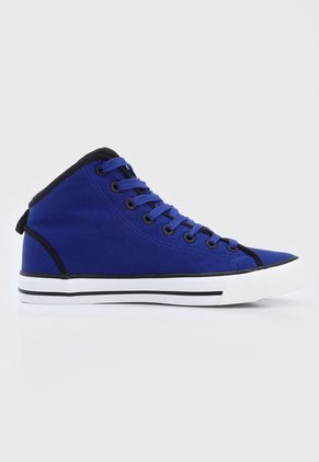Tenis Lifestyle Azul-Blanco-Negro HANG TEN