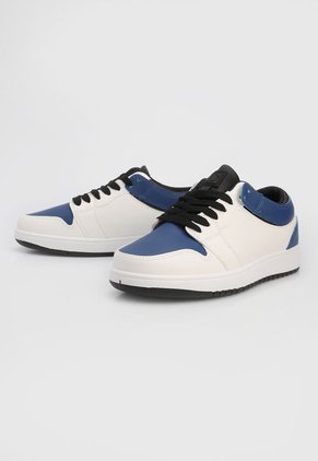 Tenis Lifestyle Blanco-Azul-Negro HANG TEN