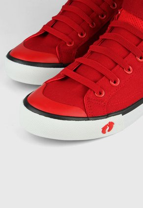 Tenis Rojo-Blanco HANG TEN