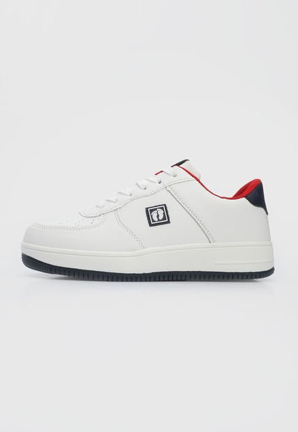 Tenis Lifestyle Blanco-Azul-Rojo HANG TEN