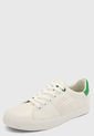 Tenis Blanco-Verde HANG TEN de HANG TEN