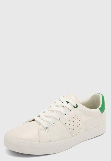 Tenis Blanco-Verde HANG TEN