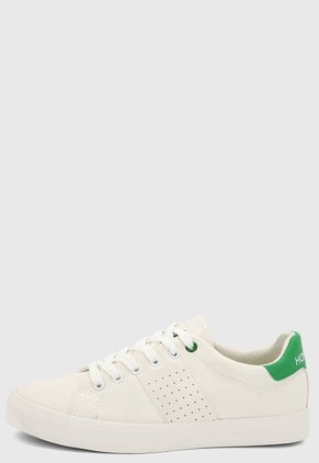 Tenis Blanco-Verde HANG TEN