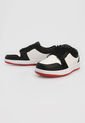 Tenis Lifestyle Blanco-Negro-Rojo HANG TEN de HANG TEN