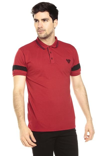 Camiseta Polo Rojo-Negro HANG TEN - Compra Ahora | Dafiti Colombia