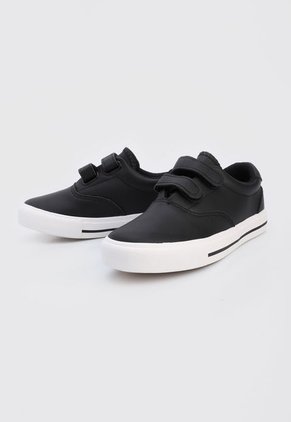Tenis Lifestyle Negro-Blanco HANG TEN KIDS