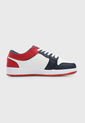 Tenis Lifestyle Blanco-Azul-Rojo HANG TEN de HANG TEN