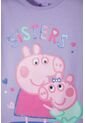 Conjunto De Peppa Pig Lila Y Morado Con Legging Para Niña 2T A 5T 5T de Hasbro