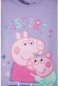 Conjunto De Peppa Pig Lila Y Morado Con Legging Para Niña 2T A 5T 5T de Hasbro
