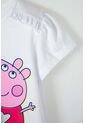Camiseta De Peppa Pig Manga Corta Blanco Para Niña 2T A 5T 4T de Hasbro