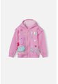 Buzo De Peppa Pig Rosado Abierto Con Capucha Para Niña 2T A 5T 4T de Hasbro