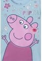 Camiseta De Peppa Pig  Manga Corta Azul Clara Para Niña 2T A 5T 5T de Hasbro