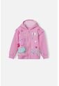 Buzo De Peppa Pig Rosado Abierto Con Capucha Para Niña 2T A 5T 3T de Hasbro