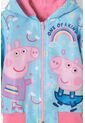 Buzo De Peppa Pig Con Cierre Azul Para Niña 2T A 5T 2T de Hasbro