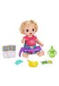 Muñeca Baby Alive Bebe Come Feliz Rubia de Hasbro