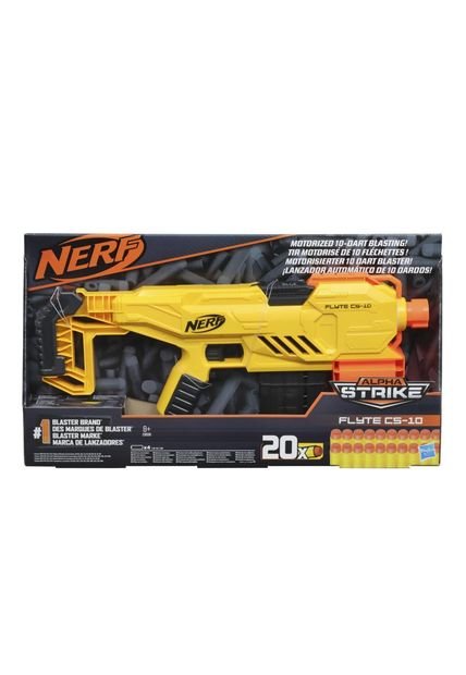 Lanzador De Dardos Motorizado Nerf Alphastrike Flyte Cs-10