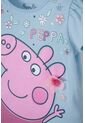 Camiseta De Peppa Pig  Manga Corta Azul Clara Para Niña 2T A 5T 4T de Hasbro