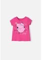 Camiseta De Peppa Manga Corta Rosada Para Niña 2T A 5T 4T de Hasbro