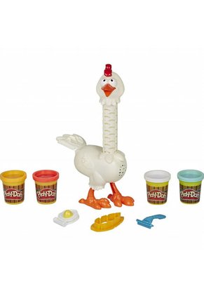 Gallina Plumas Divertidas -Animal Crew Cluck Play Doh