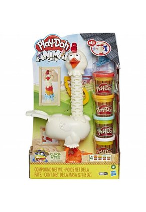 Gallina Plumas Divertidas -Animal Crew Cluck Play Doh