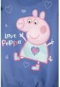 Buzo De Peppa Pig Morado De Diseño Cerrado Para Niña 2T A 5T 4T de Hasbro
