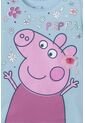 Camiseta De Peppa Pig  Manga Corta Azul Clara Para Niña 2T A 5T 4T de Hasbro