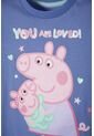 Pijama De Peppa Pig Multicolor De Camiseta Manga Corta Para Niña 2T A 5T 3T de Hasbro