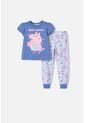 Pijama De Peppa Pig Multicolor De Camiseta Manga Corta Para Niña 2T A 5T 5T de Hasbro