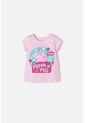 Camiseta De Peppa Pig Manga Corta Rosada Para Niña 2T A 5T 4T de Hasbro